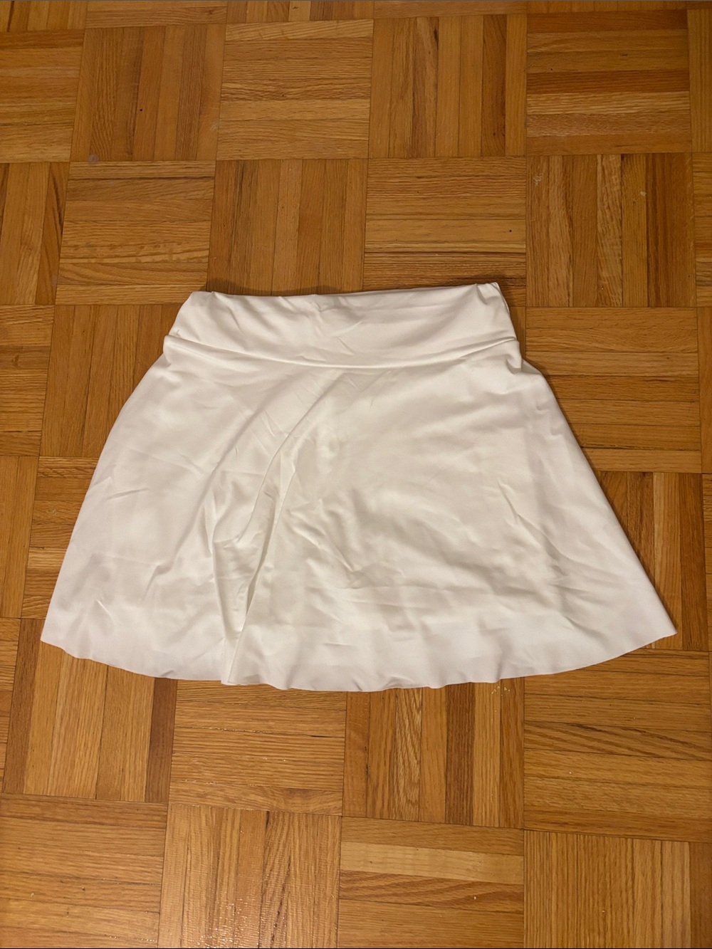 Women’s White A-Line Tennis Skirt